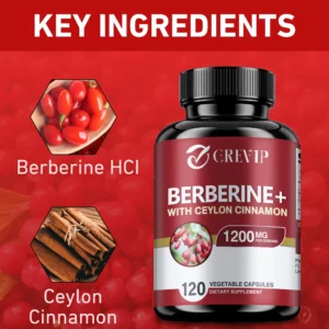 Berberine + Ceylon Cinnamon Supplement